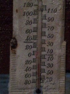 This is a normal temperature in the winter in Fairbanks.
