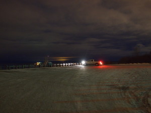 Point Woronzof near the ANC airport is a great location to view the lights, but the police may ask you to move on.
