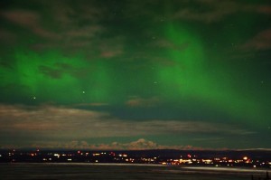 Eagle River, AK facing Denali. Photo courtesy Mim Schoeppler