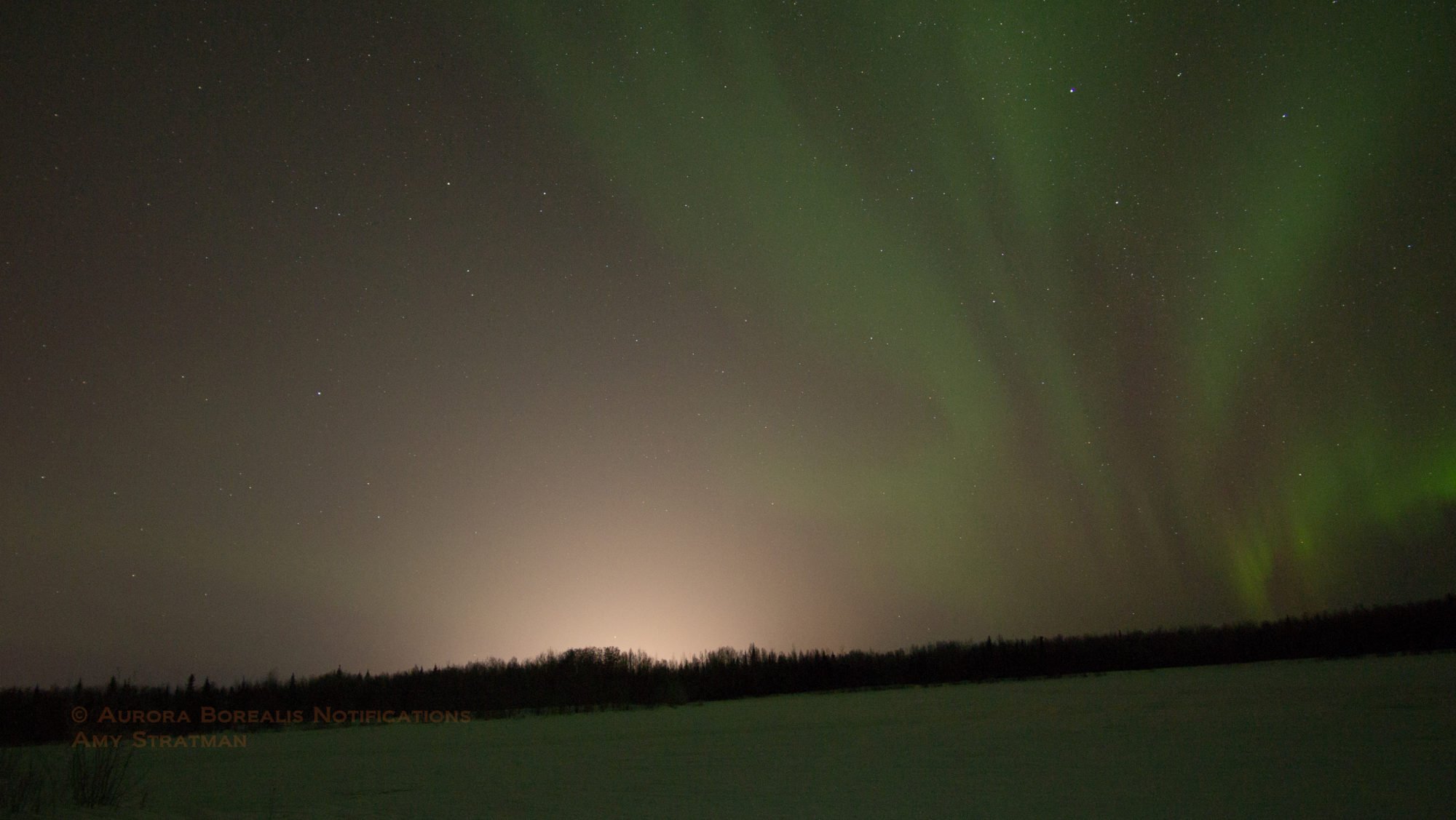 Fairbanks light pollution